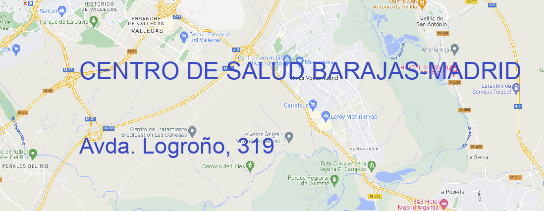 Oficina CENTRO DE SALUD BARAJAS MADRID